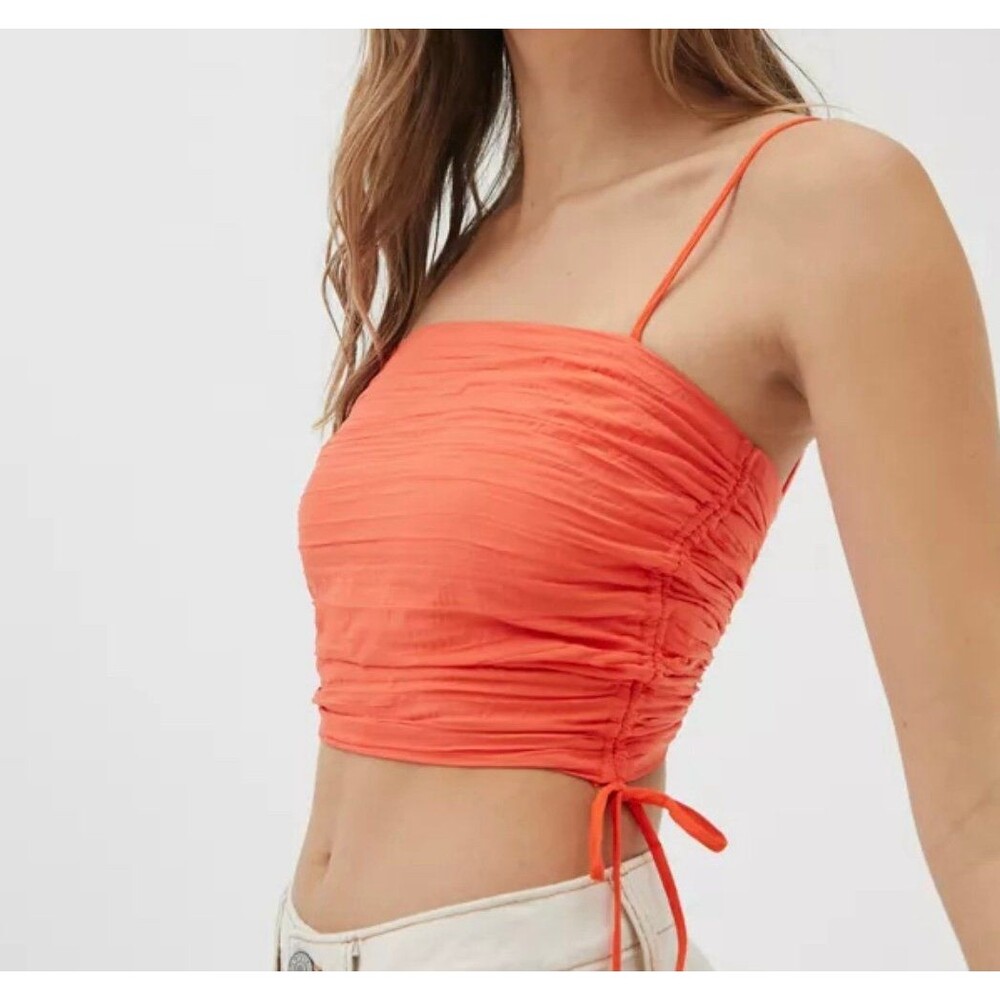 Urban Outfitters Sunny Ruched Side-Tie Cami